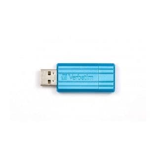 VERBATIM PinStripe USB-minne - 16 GB - USB 2.0 - Blå Blå