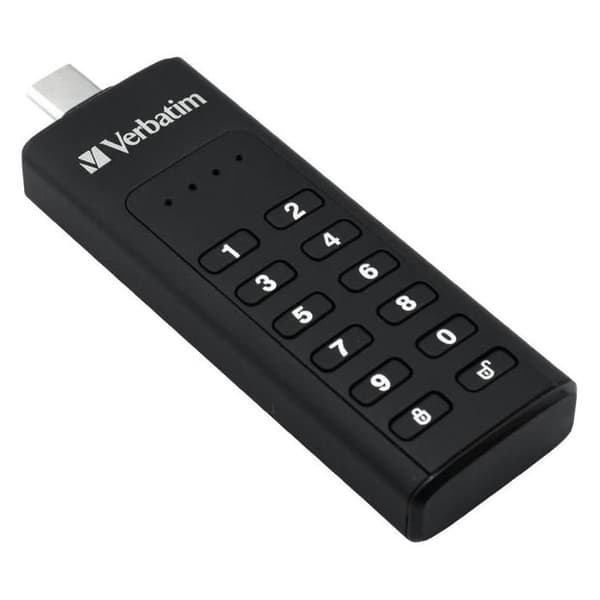 Verbatim USB-minne 49431 USB-minne 64GB USB Type-C 3.0 (3.1 Gen 1) Svart Svart