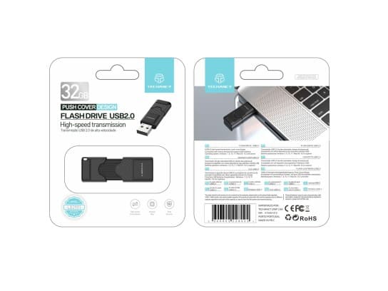 USB 32GB USB 2.0 Hög Hastighetsöverföring Säker förvaring