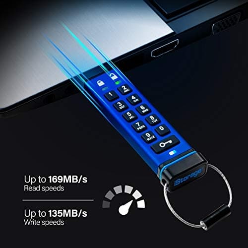 iStorage dataAshur Pro USB3 256GB (IS-FL-DA3-256-256)