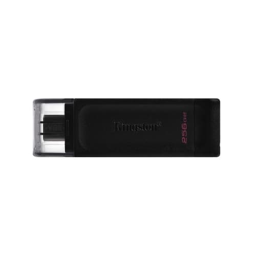 Kingston Technology DataTraveler 70 USB-sticka 256 GB USB Type-C 3.2 Gen 1 (3.1 Gen 1) Svart Svart