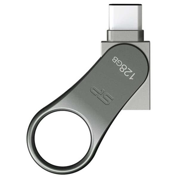 Silicon Power Pendrive Mobile C80 128gb Silver