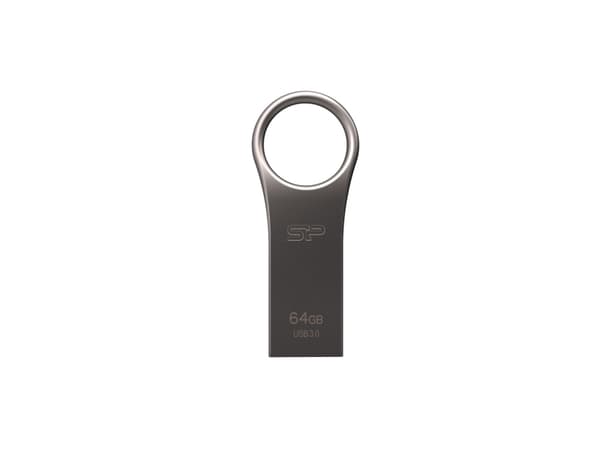 Silicon Power Jewel J80, 128 GB, USB A-tyyppi, 3.2 Gen 1 (3.1 Gen 1), Taittuva, 5,9 g, Titaani