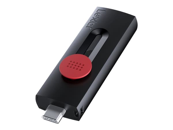 Lexar 64GB JumpDrive D300 USB-stasjon Lexar Sort