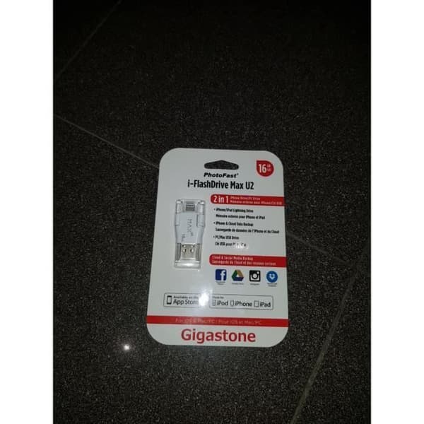 PHOTOFAST I-FLASHDRIVE Max U2 LIGHTNING 16 GB