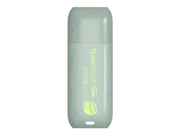 Team Group C175 ECO , 512 GB, USB Type-A, 3.2 Gen 1 (3.1 Gen 1), Med lokk, 9 g, Grønn Grønn