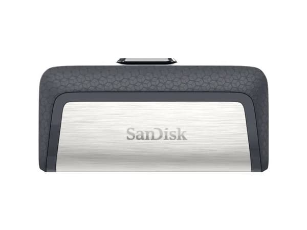 SanDisk Ultra Dual - USB-flashstasjon - 128 GB - USB 3.1 / USB-C