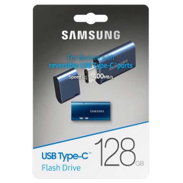 Samsung Usb Pendrive C 3.0 128gb Blå