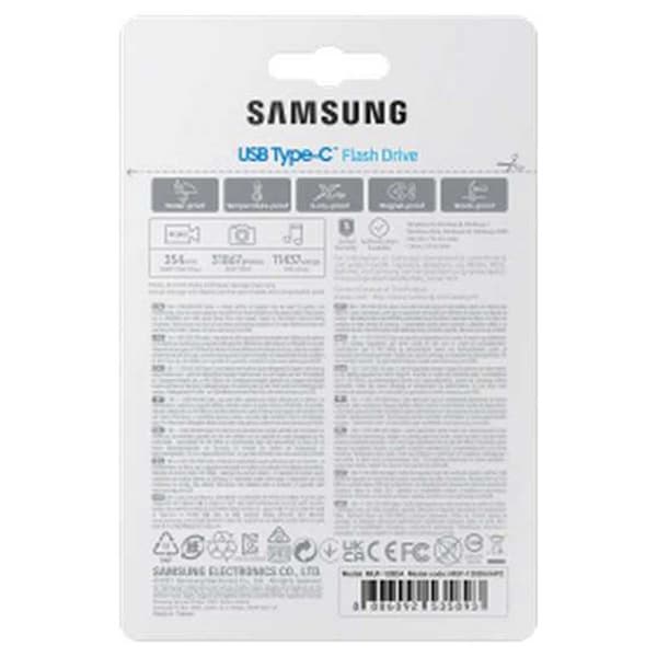 Samsung Usb Pendrive C 3.0 128gb Blå