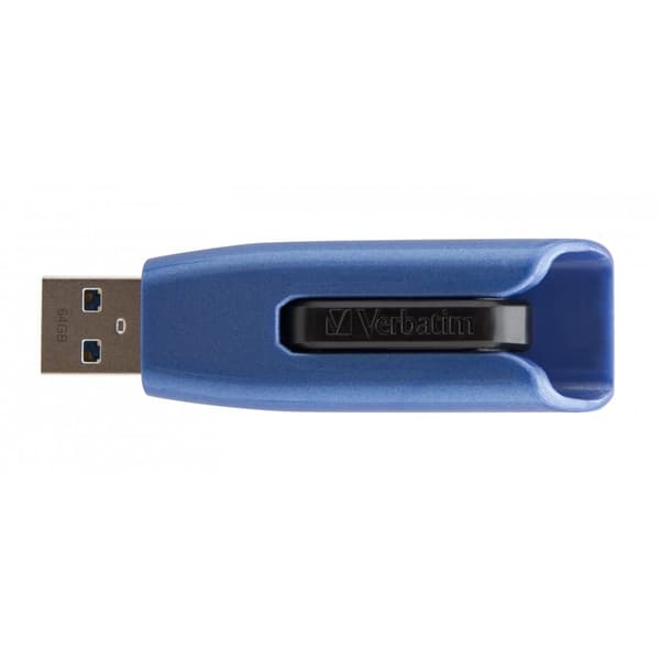 Verbatim Pendrive V3 Max Usb 3.0 64gb Blå Blå