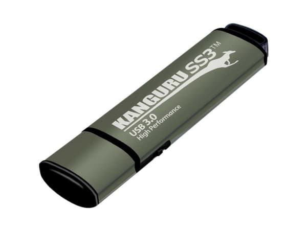 Kanguru SS3 USB 3.0 with Write Protect Switch - USB-flashstasjon - 32 GB - USB 3.0