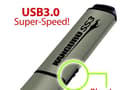Miniatyrbilde 4 av 5: Kanguru SS3 USB 3.0 with Write Protect Switch - USB-flashstasjon - 32 GB - USB 3.0