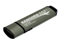 Kanguru SS3 USB 3.0 with Write Protect Switch - USB-flashstasjon - 32 GB - USB 3.0 Grønn