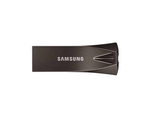 Samsung BAR Plus MUF-512BE4 - USB-flashstasjon - 512 GB - USB 3.2 Gen 1 - grå