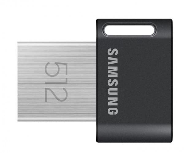 Samsung FIT Plus MUF-512AB - USB flash-enhet - 512 GB - USB 3.2 Gen 1 - svart