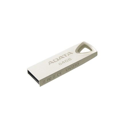 ADATA | UV210 | 64 GB | USB 2.0 | Silver Beige