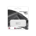 Miniatyrbild 3 av 3: Kingston | USB 3.2-minne | DataTraveler mikro | 128GB | USB 3.2 | Silver