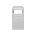 Miniatyrbild 1 av 3: Kingston | USB 3.2-minne | DataTraveler mikro | 128GB | USB 3.2 | Silver