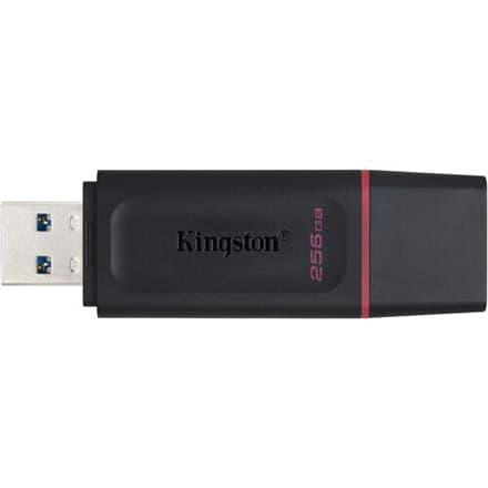 Kingston | USB-flashdrev | DataTraveler Exodia | 256 GB | USB 3.2 Gen 1 | Sort
