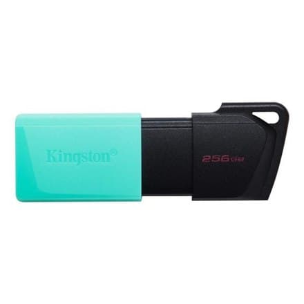 Kingston | USB-muistitikku | DataTraveler Exodia | 256 Gt | USB 3.2 Gen 1 | Musta/sinivihreä musta, Turkoosi