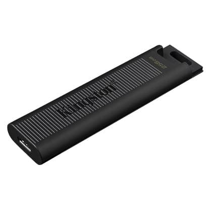 Kingston | USB-muistitikku | DataTraveler Max | 256 Gt | USB 3.2 Gen 2 Type-C | Musta