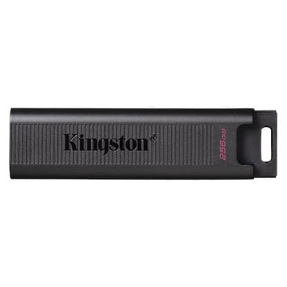 Kingston | USB-minne | DataTraveler Max | 256 GB | USB 3.2 Gen 2 Typ-C | Svart Svart