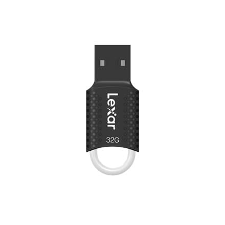 Lexar | Flash-drev | JumpDrive V40 | 32GB | USB 2.0 | Sort