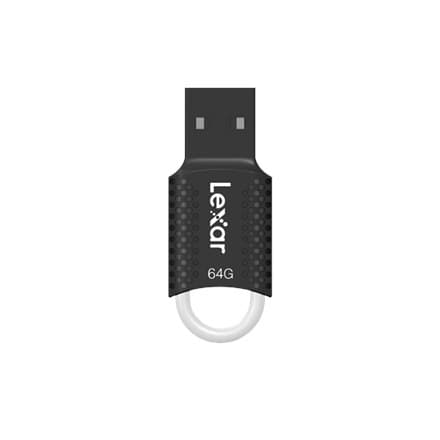 Lexar | USB-flashdrev | JumpDrive V40 | 64 GB | USB 2.0 | Sort Sort
