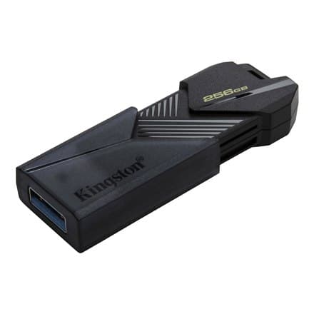 Kingston | DataTraveler | Exodia Onyx | 256 Gt | USB 3.2 | Musta