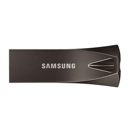 Samsung | BAR Plus | MUF-128BE4/APC | 128 Gt | USB 3.1 | Harmaa musta, Harmaa