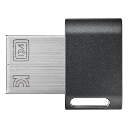 Samsung | FIT Plus | MUF-256AB/APC | 256 Gt | USB 3.1 | Musta/hopea