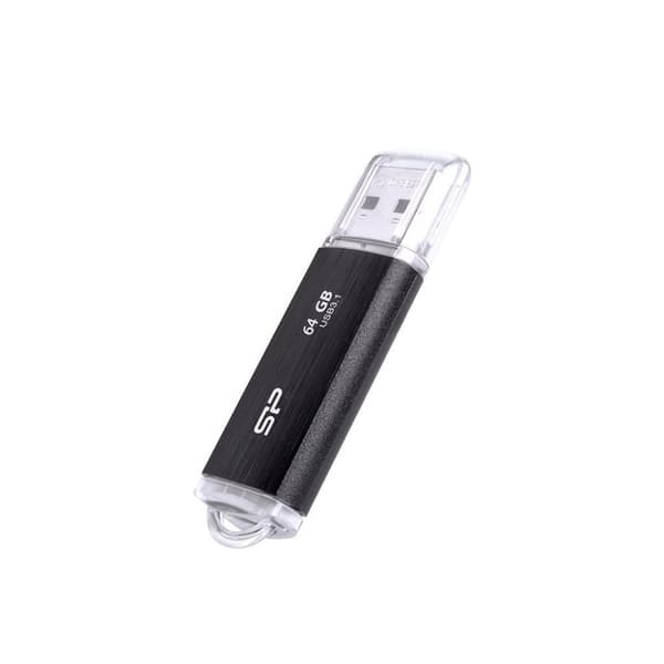 Silicon Power | Blaze B02 | 64 GB | USB 3.0 | Sort Sort