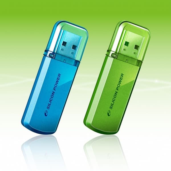 Silicon Power | Helios 101 | 16 GB | USB 2.0 | Grøn