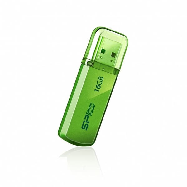 Silicon Power | Helios 101 | 16 GB | USB 2.0 | Grøn Grøn