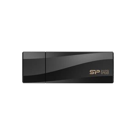 Silicon Power | USB-minne | Blaze Series B07 | 64GB | Typ-A USB 3.2 Gen 1 | Svart Svart