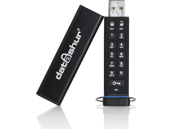 iStorage datAshur - USB flash-enhet - krypterat - 4 GB - USB 2.0