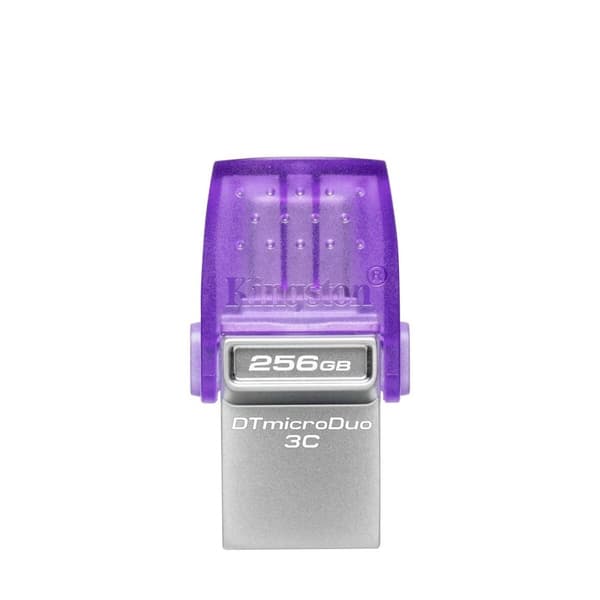 USB-tikku Kingston microDuo 3C Violetti Teräs 256 GB (1 osaa)