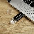 Miniatyrbild 8 av 10: USB-minne INTENSO Antracitgrå 32 GB