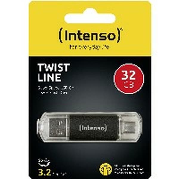 USB-minne INTENSO Antracitgrå 32 GB