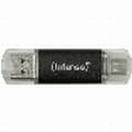 Miniatyrbild 1 av 10: USB-minne INTENSO Antracitgrå 32 GB
