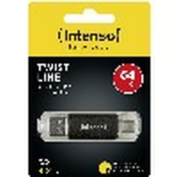 USB-tikku INTENSO Antrasiitinharmaa 64 GB