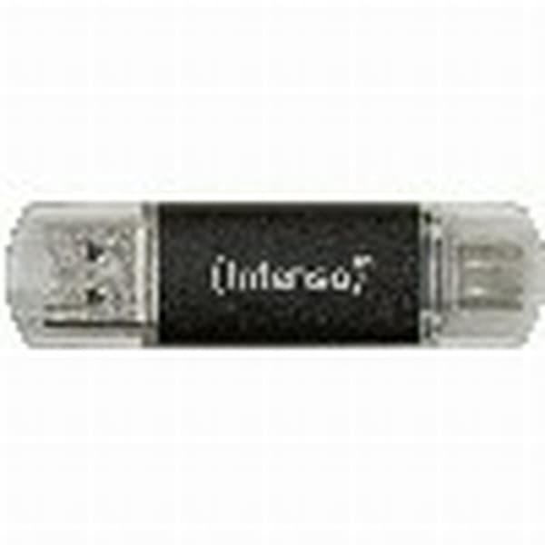 USB-tikku INTENSO Antrasiitinharmaa 64 GB Antrasiitti