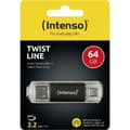 Miniatyrbillede 6 af 11: USB-stik INTENSO Antracit 64 GB