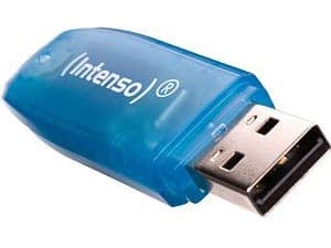 MEMORY DRIVE FLASH USB2 4GB 3502450 INTENSO Blå