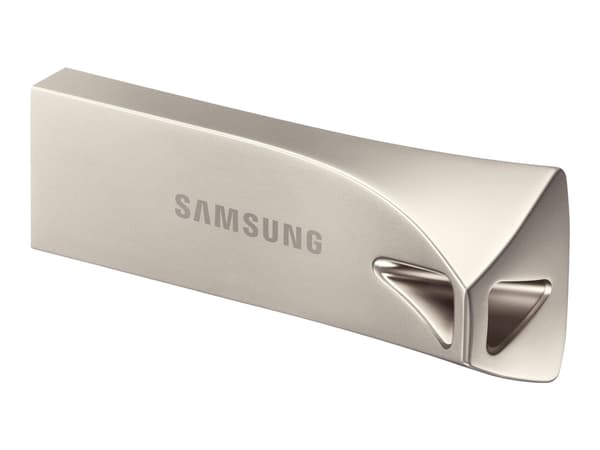 Samsung MUF-64BE, 64 GB, USB A-tyyppi, 3.2 Gen 1 (3.1 Gen 1), 300 MB/s, Ilman suojusta, Hopea
