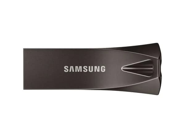 Samsung BAR Plus MUF-256BE4 - USB-flashstasjon - 256 GB - USB 3.1 Gen 1 - titangrå Grå
