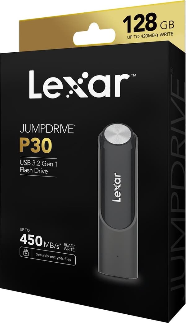 Lexar USB-minne 128GB JumpDrive P30 USB 3.2