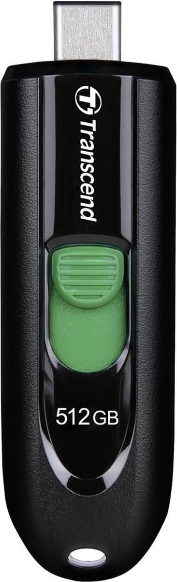 Transcend USB-minne 512 GB TS512GJF790C USB 3.2 Gen 1 Svart, Grön