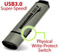 Miniatyrbild 2 av 5: Kanguru 16GB SS3 USB3.0 USB-minne USB Typ-A 3.2 Gen 1 (3.1 Gen 1) Aluminium