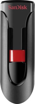 Miniatyrbild 3 av 6: SanDisk Cruzer Glide USB-minne 256 GB Svart SDCZ60-256G-B35 USB 2.0